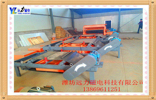 山西永磁帶式自卸式除鐵器廠家	